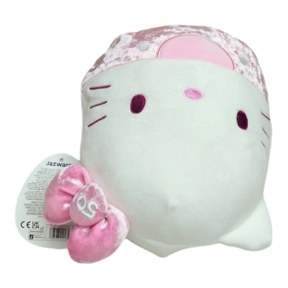 Hello Kitty Sanrio 50th Anniversary Edition Squishmallows PINK 8” - Picture 4 of 5